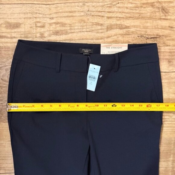 Ann Taylor Signature Navy Blue Pants Size 4P - Picture 4 of 5
